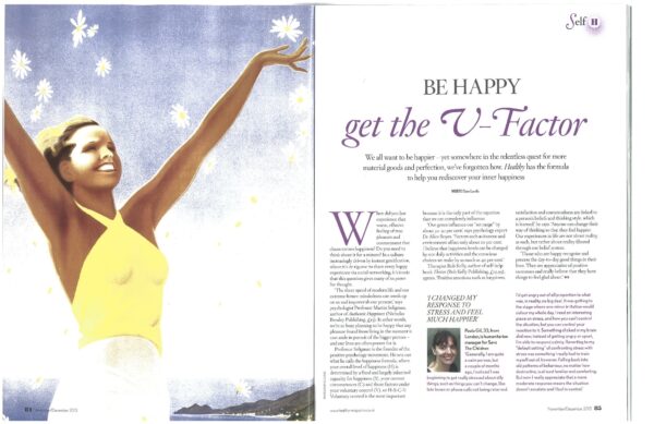 Healthy Magazine - 5 Ways to Thrive in 2014 The Thrive Programme - healthy magazine