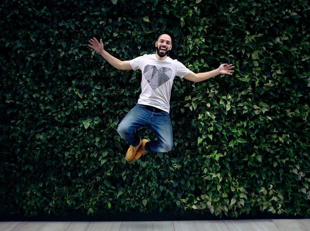 One simple tip to break that low-self-esteem-cycle The Thrive Programme - jump man