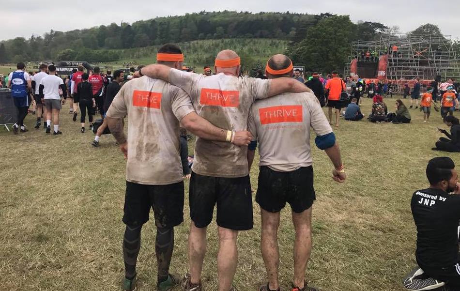 Sometimes our Thrive Trainees deserve a special mention... The Thrive Programme - tough mudder