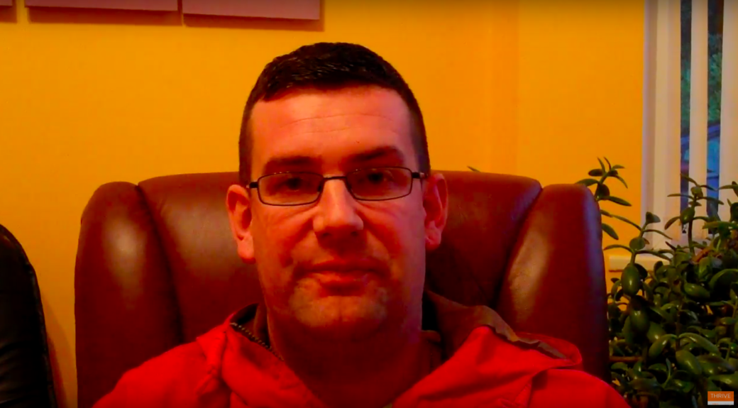 Thomas overcame 20-year severe panic and anxiety disorder... The Thrive Programme - thomas thriver