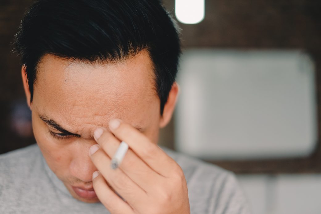 Five Mental Health Issues you CAN get help for... The Thrive Programme - stress smoker