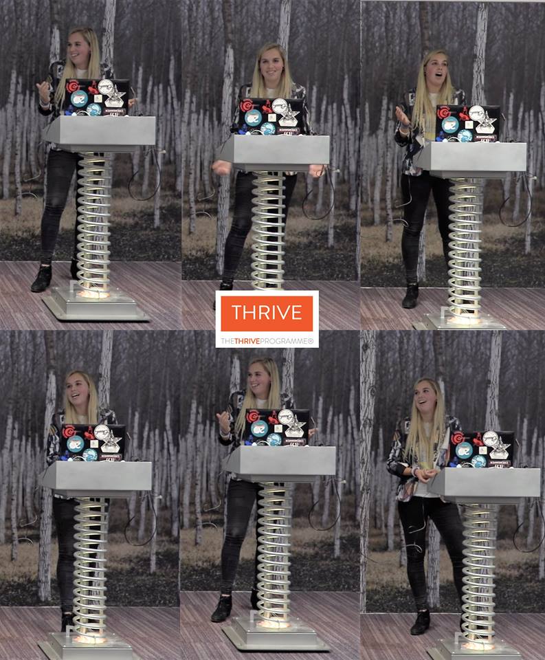 Two new Thrive Ambassadors announced! The Thrive Programme - emily conference talk